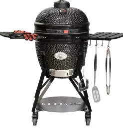 Keij Kamado BBQ Pro Large Black - 21 inch