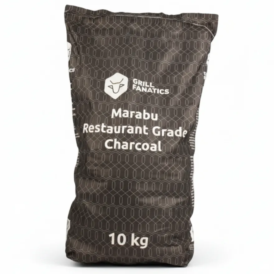 Keij Kamado BBQ Startersset - Legend Compact Black 15 inch - met Houtskool, Aanmaakwokkels & Kolenmand