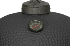 Keij Kamado BBQ Startersset - Legend XL Black 23 inch - met Houtskool, Aanmaakwokkels & Kolenmand