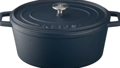 Keij Kamado Dutch Oven / Braadpan Blauw - Geëmailleerd Gietijzer - ø 30 cm / 6 liter