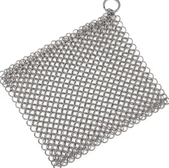 Keij Kamado Gietijzer scrubber - RVS reinigingsketting