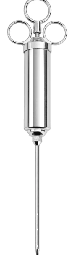 Keij Kamado Marinade Spuit / Vlees Injectiespuit RVS