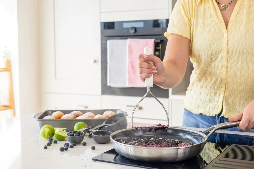 KitchenAid Aardappelstamper Classic Porselein Wit 25.5 cm