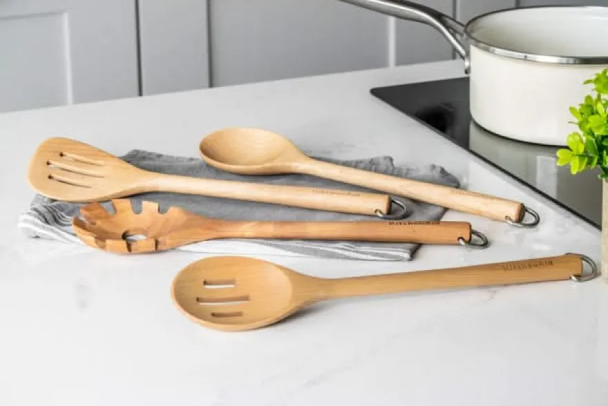KitchenAid Keukenhulpjesset Core Berkenhout 4-delig