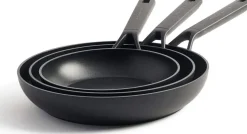 KitchenAid Koekenpannenset Classic Forged 3-delig - ø 20, 24 & 28 cm - keramische anti-aanbaklaag