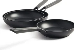 KitchenAid Koekenpannenset Classic Forged 3-delig - ø 20, 24 & 28 cm - keramische anti-aanbaklaag