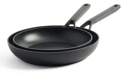 KitchenAid Koekenpannenset Classic Forged 2-delig - ø 24 & 28 cm - keramische anti-aanbaklaag