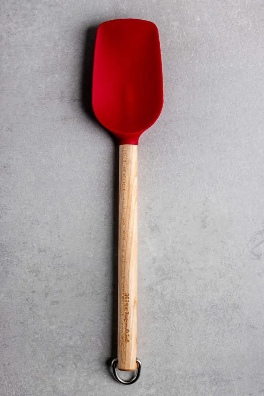 KitchenAid Roerlepel Core Keizerrood / Berkenhout 31 cm