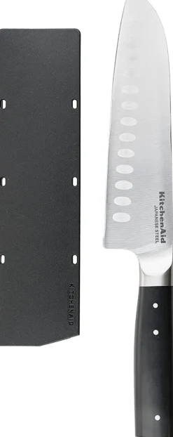 KitchenAid Santokumes Gourmet 18 cm + Gratis mesbeschermer