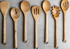 KitchenAid Spaghettilepel Core Berkenhout 34 cm