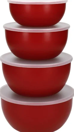 KitchenAid Vershoudbakjes / Kommen Core Keizerrood - met deksels - 4 Stuks