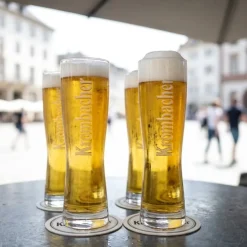 Krombacher Bierglazen Star Cup 250 ml - 4 stuks