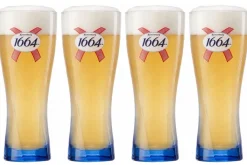Kronenbourg 1664 Blanc Bierglazen 250 ml - 4 stuks
