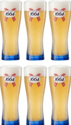 Kronenbourg 1664 Blanc Bierglazen 330 ml - 6 stuks