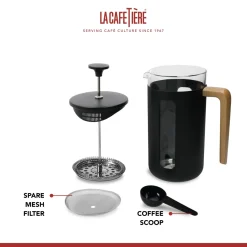 La Cafetière Cafetiere Pisa Zwart 350 ml / 3 kops