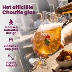 La Chouffe Bierglazen - 250 ml - 6 stuks
