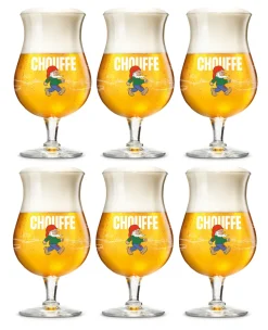 La Chouffe Bierglazen - 250 ml - 6 stuks