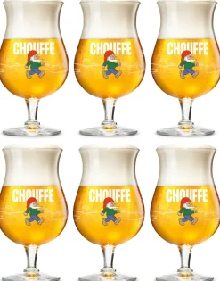 La Chouffe Bierglazen - 330 ml - 6 stuks