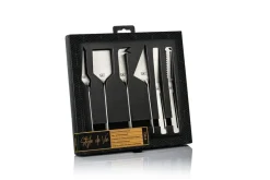Laguiole Style de Vie Kaasmes en Botermes Zilver - 6 stuks