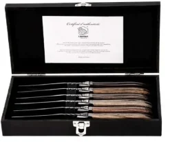 Laguiole Style de Vie Steakmessen Luxury Line - 6 stuks