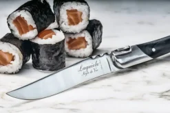 Laguiole Style de Vie Steakvorken Luxury Line Zwart Ebbenhout - 6 stuks