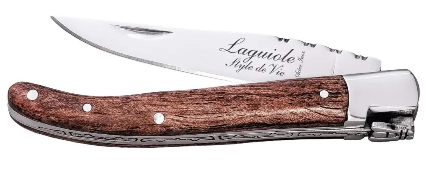 Laguiole Style de Vie Zakmes Rozenhout