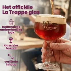 La Trappe Bierglazen 250 ml - 2 stuks