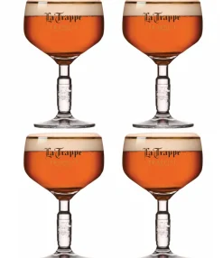 La Trappe Bierglazen 250 ml - 4 Stuks