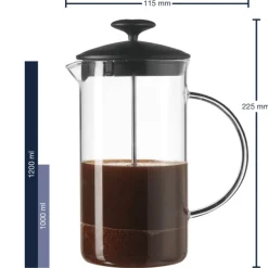 Leonardo Cafetiere Caffee Per Me 1 Liter