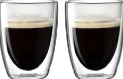 Leonardo Dubbelwandige Koffieglazen Duo 300 ml - 2 Stuks