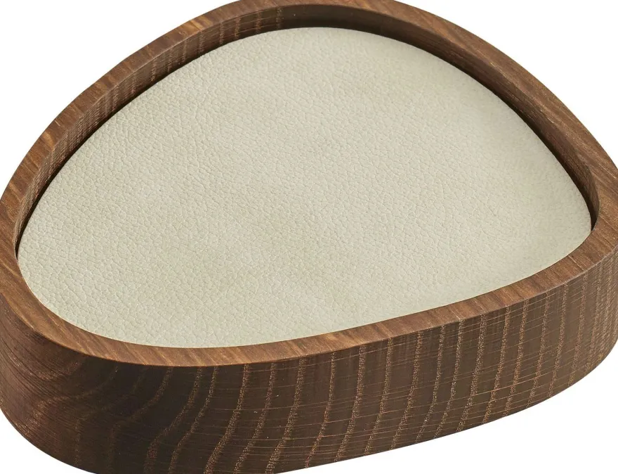 LIND DNA Onderzetterhouder - Eikenhout - Smoked - 14 x 13 cm