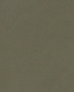 LIND DNA Placemats Nupo - Leer - Army Green - Curved - Afwasbaar - 44 x 37 cm - 2 Stuks