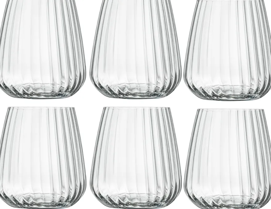 Luigi Bormioli Waterglazen - Tumblers - Speakeasies - 450 ml - 6 Stuks