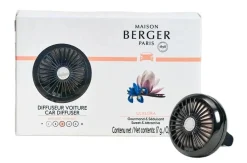 Maison Berger Autoparfum / Autodiffuser Gun Metal - Liliflora - Met Navulling