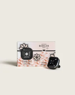 Maison Berger Autoparfum Diffuser Eternity Gun metal / Lady Flower - Met navulling