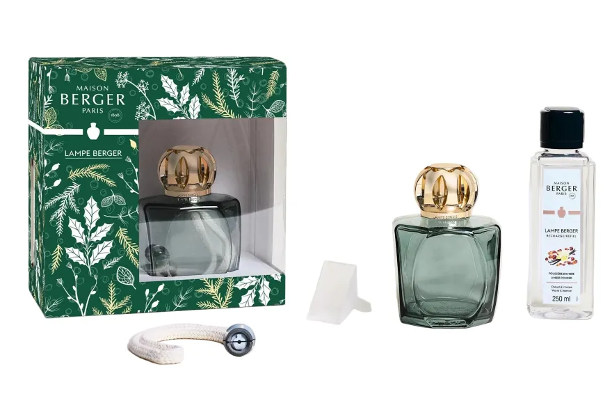 Maison Berger Giftset - Geurbrander - Magical Verte - Amber Powder - 250 ml