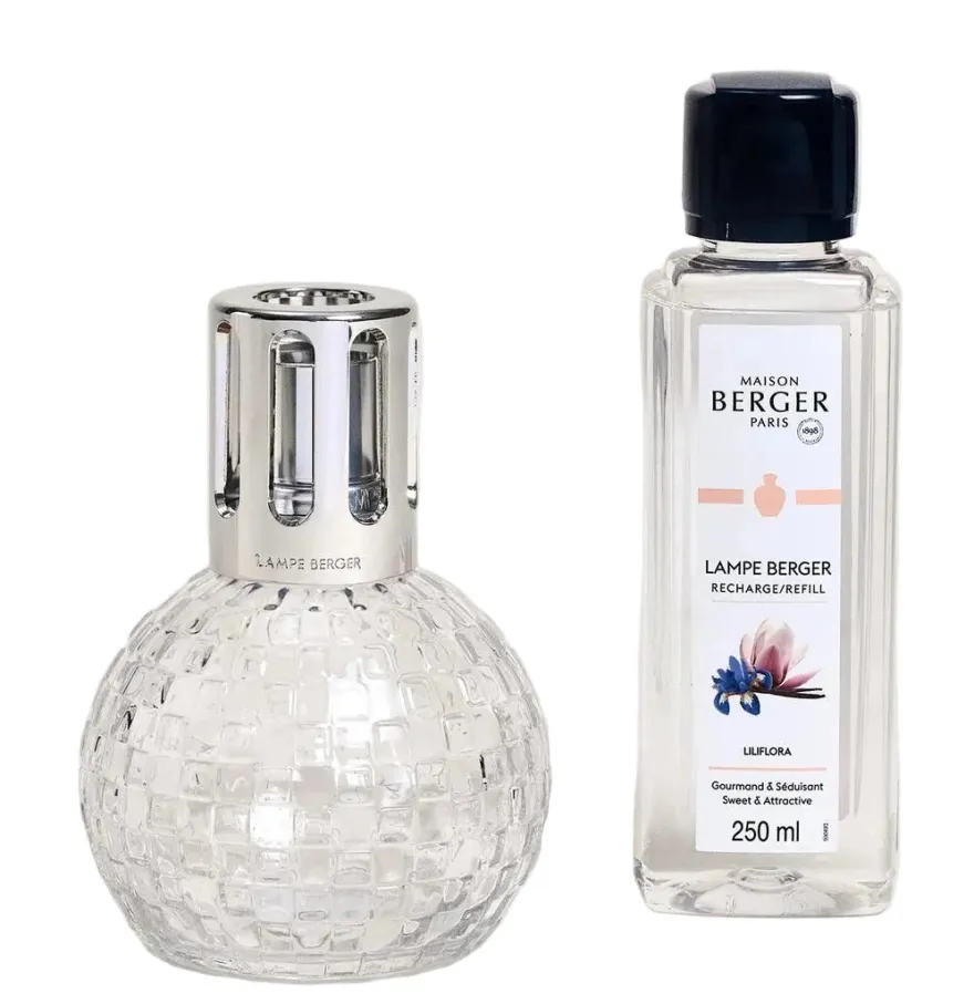 Maison Berger Giftset - Geurbrander - Disco Transparente