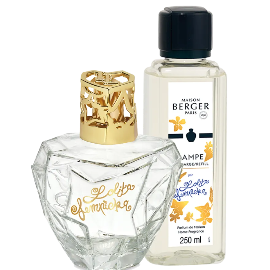 Maison Berger Giftset - Geurbrander Lolita Lempicka Premium - Transparant - 250 ml