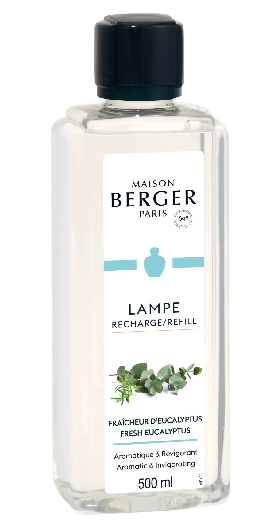 Maison Berger Navulling - voor geurbrander - Fresh Eucalyptus - 500 ml