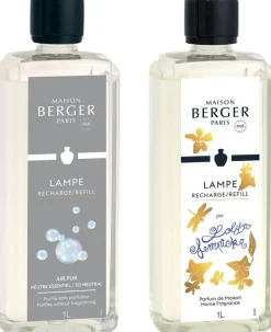 Maison Berger Navulling - voor geurbrander - So Neutral + Lolita Lempicka - 2 x 1 liter