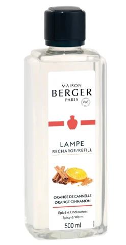Maison Berger Navulling - voor geurbrander - Orange Cinnamon - 500 ml