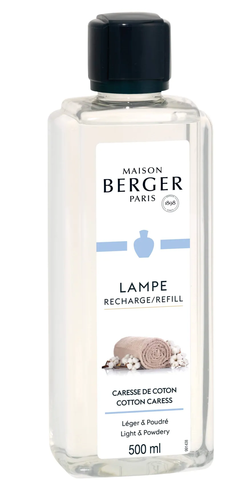 Maison Berger Navulling - voor geurbrander - Cotton Caress - 500 ml