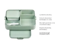 Mepal Broodtrommel / Lunchbox Take a Break Nordic Sage Large - met 2 Bentobakjes
