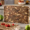Namture Hakblok / Snijplank Acacia Kopshout Classic - 45 x 30 cm - Houten Bereidingsplank