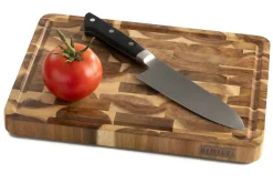 Namture Houten Snijplank Acacia Kopshout L - 33 x 24 cm - Houten Snij- en Bereidingsplank