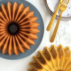 Nordic Ware Tulbandvorm Brilliance Bundt Goud - Gietaluminium - ø 26 cm