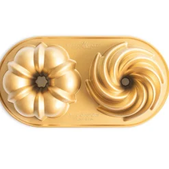 Nordic Ware Tulbandvorm Classic Bundt Duet - Gietaluminium - 32 x 17 cm