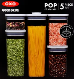 OXO Good Grips Voorraadpotten set - POP 2.0 - 5 stuks
