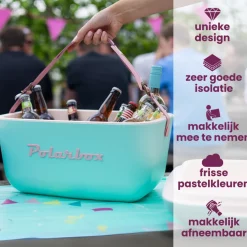 Polarbox Koelbox met Schouderband - Paars-Sorbet - 12 Liter