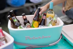 Polarbox Koelbox met Schouderband - Lichtblauw - 12 liter